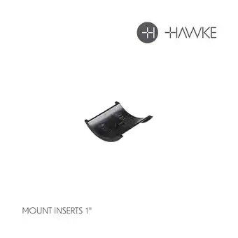 Walmart Hawke Ring Mount Inserts, 25 MOA 1 Rings 22160 offer