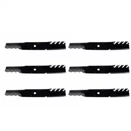 Walmart 6 USA Mower Blades Toothed for Gravely 00450300 4916400 36 52 54 Deck offer