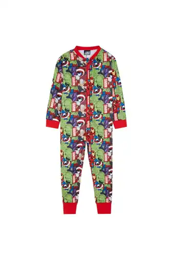 Walmart Avenger Coral Fleece Onesie All Over Print offer