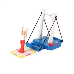 Walmart EJWQWQE Gymnastics Horizontal Bar Little Toy Flip Gymnastics Machine Game Children's Desktop Toys offer