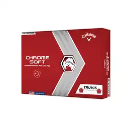 Walmart Callaway Chrome Soft Truvis 22 Red Golf Balls 12pk offer