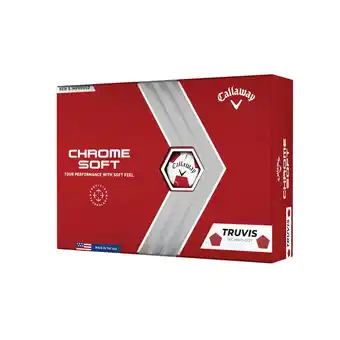 Walmart Callaway Chrome Soft Truvis 22 Red Golf Balls 12pk offer