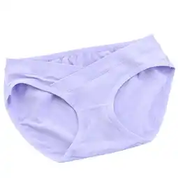 Walmart Women Low Waist Panties Maternity Lingerie Ladies Cotton Underwear The Bump Pregnant Woman Miss offer