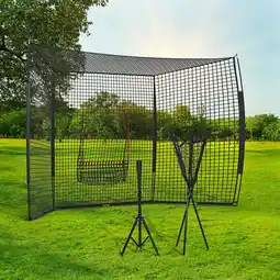 Walmart Soozier Extra Large Softball Baseball Net, Hitting Net, Tee & Caddy offer