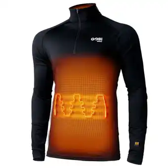 Walmart Basecamp Mens Heated Base Layer Shirt by Gobi Heat offer