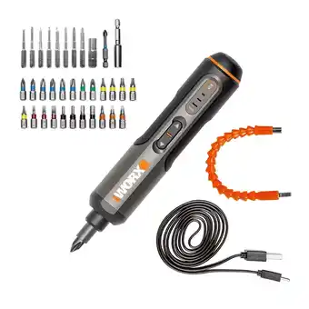 Walmart Worx 4V 3-Speed Cordless Screwdriver offer