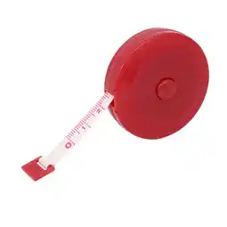 Walmart Unique Bargains Red Round Shape Sewing Tailor Dieting Cloth Measuring Ruler Tape 60 150cm offer