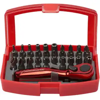 Walmart 32 Piece Screwdriver Set, with Security Bits offer