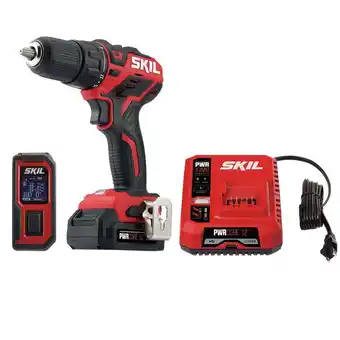 Walmart SKIL Brushless 12V 1/2-Inch Drill Driver & Laser Measurer Kit with Charger, CB737501 offer