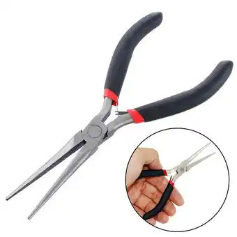 Walmart Mini Long Needle Nose Pliers Precision Wire Plier Repair Tool Beading Make 150mm offer