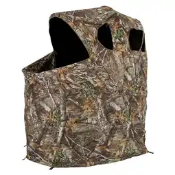 Walmart Ameristep AMEBL2004 1 Person Deluxe Folding Hunting Camouflage Tent Chair Blind offer