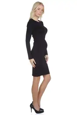 Walmart Women's Maternity Long Sleeve Bodycon Dress offer