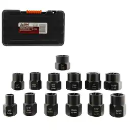 Walmart ABN Bolt Remover and Extractor Socket Set - 14pc Stripped Screw Remover Tools offer