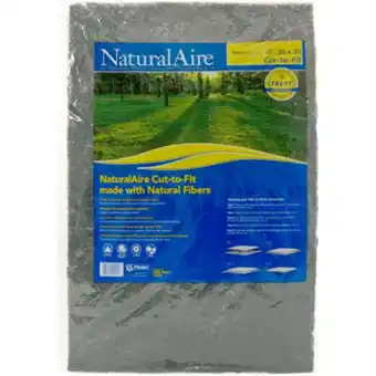 Walmart Flanders Natural Aire Cut-to-Fit Filter - Pack of 6 - 20 x 30 x 1 in offer