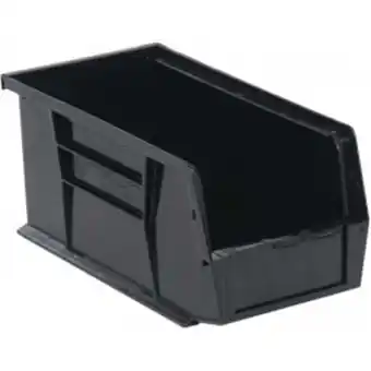 Walmart Quantum Storage QUS210CO Black Conductive ESD Plastic Storage Bins - 10.88 x 5.5 x 5 in offer