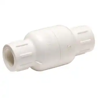 Walmart Homewerks Worldwide VCKP40B7B 1-1/2 in. PVC Sch. 40 FIP x FIP IPS In-Line Check Valve offer