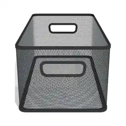 Walmart TRU RED Wire Mesh Storage Box Matte Black (TR57548) TR57548-CC offer