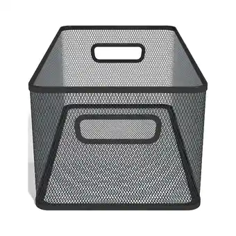 Walmart TRU RED Wire Mesh Storage Box Matte Black (TR57548) TR57548-CC offer