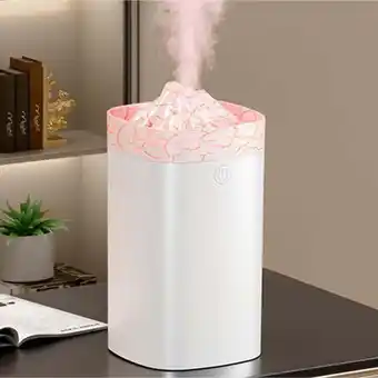 Walmart Colorful Humidifier 400Ml Mist Diffuser For Home Office Timing Power-Off White (Cracks) Fangkenuo offer