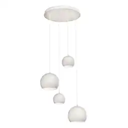 Walmart Afx Lighting Rxyp99rnd4 Roxy 4 Light 24 Wide Multi Light Pendant - White offer