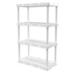 Walmart Knect-A-Shelf 48 x 24 x 12 in. Resin Shelving Unit offer