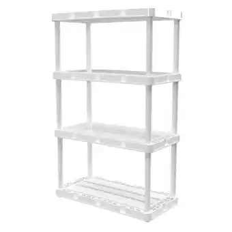 Walmart Knect-A-Shelf 48 x 24 x 12 in. Resin Shelving Unit offer