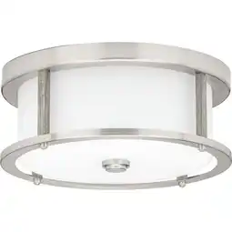 Walmart Mast Collection Two-Light 13 Flush Mount offer