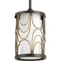 Walmart Progress Lighting P5082-20 Cirrine Mini Pendant Light, Antique Bronze offer