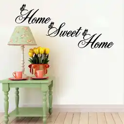 Walmart DBYLXMN Removable Wall Sweet Wall DIY Home Stickers Sticker Art Home Home Wall Stickers Floral offer