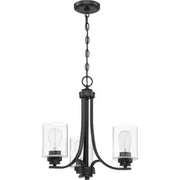 Walmart Craftmade 50523 Bolden 3 Light 18 Wide Chandelier - Black offer