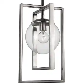 Walmart Progress Lighting P500283 Atwell 8 Wide Mini Pendant - Nickel offer