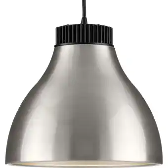 Walmart Radian LED Collection Modern Brushed Nickel Metal Pendant offer