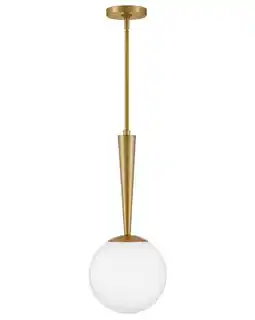 Walmart Lark Izzy 83507LCB Pendant Light Fixture - Lacquered Brass offer