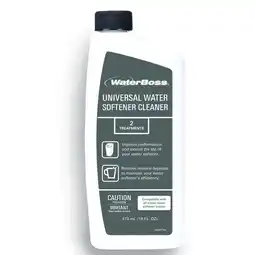 Walmart Waterboss 16 oz Water Softener Cleaner Liquid - Pack of 6 offer