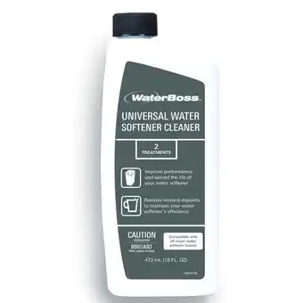 Walmart Waterboss 16 oz Water Softener Cleaner Liquid - Pack of 6 offer