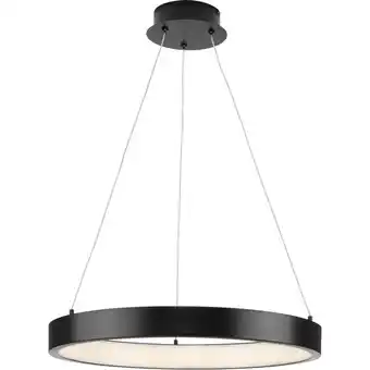 Walmart Inverse LED Collection Modern Matte Black Pendant offer