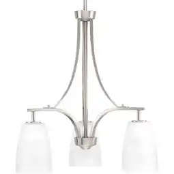 Walmart Progress Lighting P400042 Leap 3 Light 21 Wide Chandelier - Nickel offer