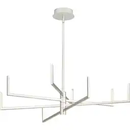 Walmart Progress Lighting - Pivot - 232W 8 LED Chandelier In Modern Style-10.06 Inches offer