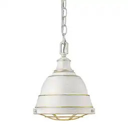 Walmart Bartlett Small Pendant in French White offer