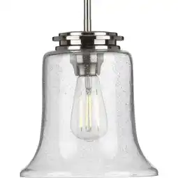 Walmart Progress Lighting P500238 Winslett 9 Wide Mini Pendant - Nickel offer