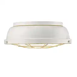 Walmart Bartlett Flush Mount in French White offer