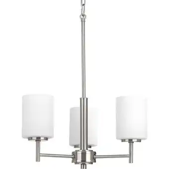 Walmart Progress Lighting P4318 Replay 3 Light 17 Wide Pillar Candle Chandelier - Nickel offer