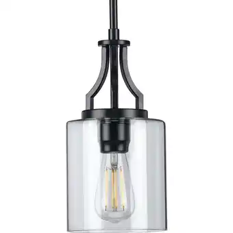 Walmart Progress Lighting P500208 Lassiter 6 Wide Mini Pendant - Black offer