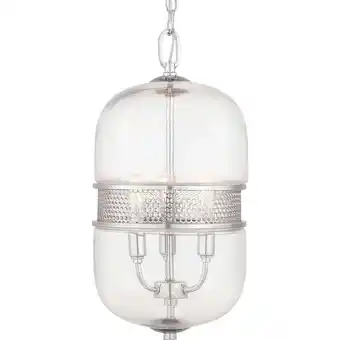 Walmart Progress Lighting P500156 Cayce 3 Light 9 Wide Taper Candle Mini Pendant - Chrome offer