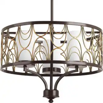 Walmart Progress Lighting - Three Light Chandelier - Cirrine - Chandeliers Light - 3 offer