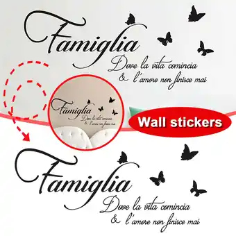 Walmart DBYLXMN Removable Art Mural Home Room Wall Stickers Quotes offer