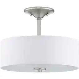 Walmart Progress Lighting - Two Light Semi-Flush Mount - Close-to-Ceiling - Inspire offer