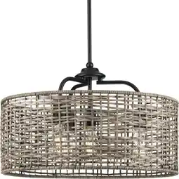 Walmart P500308-031-Progress Lighting-Lavelle - 4 Light Pendant -Traditional Installation offer