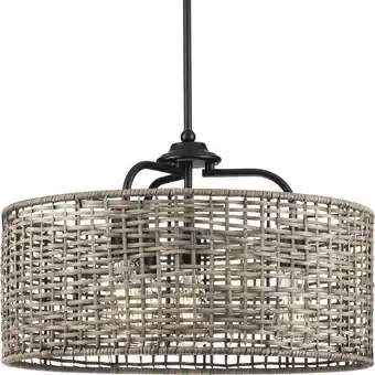 Walmart P500308-031-Progress Lighting-Lavelle - 4 Light Pendant -Traditional Installation offer