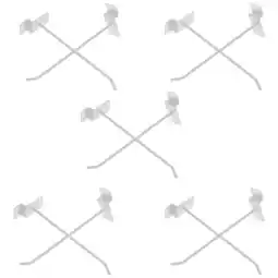 Walmart LEXSOMEO 10pcs Pegboard Hook 15cm Replacement Utility Hook Supermarket Display Hook Goods Shelf Hook offer